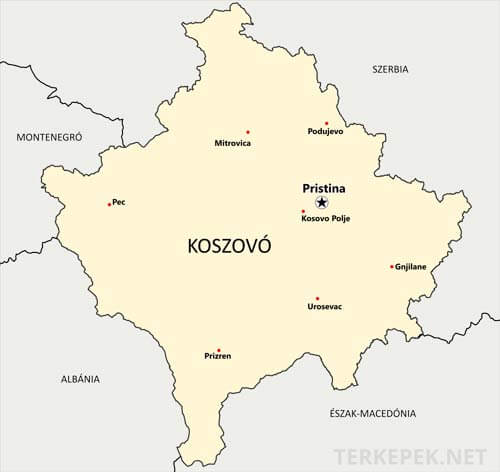 Koszovó városai
